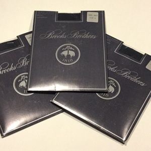 Brooks brothers dark navy pantyhose - set of 3